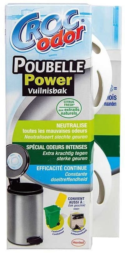 Croc Odor Power Vuilnisbak Citrus Fresh 2ST
