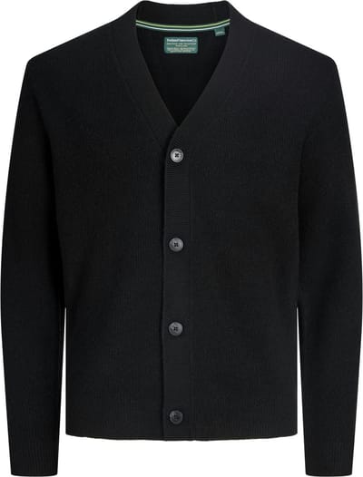 JACK&JONES - POCRICK WOOL RIB KNIT CARDIGAN - Heren - Cardigans