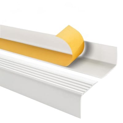 Zelfklevend PVC Traprandprofiel 50x42mm - Anti-slip randbescherming - 150cm