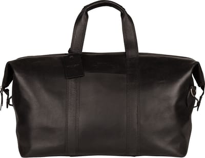 BURKELY Vintage Sem Unisex Weekendtas - Zwart