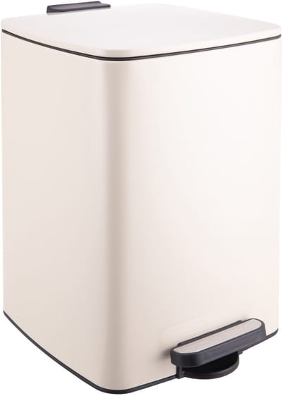 Pedaalemmer - 20 liter - keuken - beige
