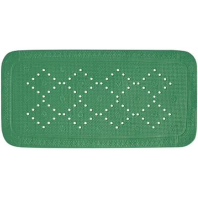 Spirella Badmat Antislip – Badkuip Mat met Afvoergat en Ophanghaakt – Douchemat Antislip voor Bad en Douche