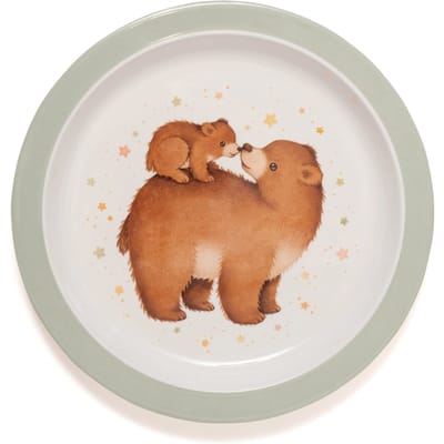 Petit Monkey melamine bord Bear and Stars