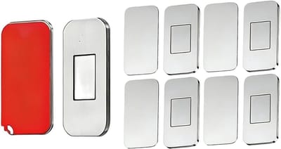 Magnetische Kastsloten - Deurvangers Deurklinken - Kasten Beveiligen - Ultradun RVS - 3.57 x 0.79 cm - Meerkleurig