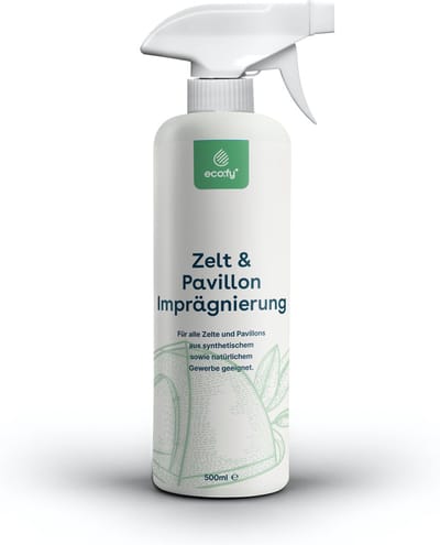 eco:fy® Tent en Paviljoen Impregneermiddel Spray • Waterdicht makende Agent