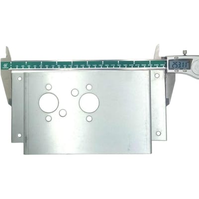 25,3 cm * 11,50 cm * 9 cm Basismontagebeugel voor Air Diesel Standkachel Auto Boot white