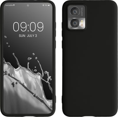 kwmobile telefoonhoesje geschikt voor Motorola Edge 30 Neo - Hoesje voor smartphone - Back cover in mat zwart