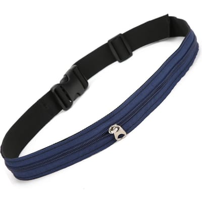 480 Anti-diefstal Geldriem Voering Ritssluiting Portemonnee Buiten Sport Reizen Geldriem Tas Op Maat(3 cm )