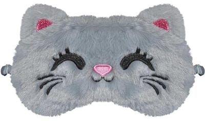 Schattig Slaapmasker Kat - Pluche Oogmasker voor Kinderen en Volwassenen