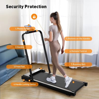 Golaro Loopband - Loopband inklapbaar - Loopbanden voor thuis - Wandelband - Hardloopband - Fitness - Treadmill voor thuis