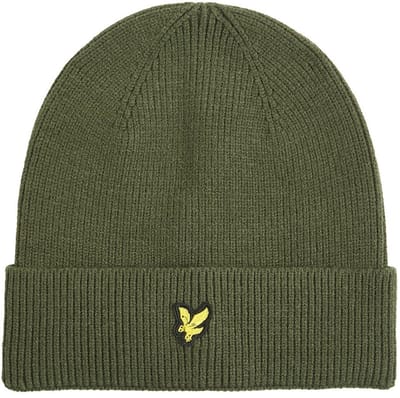 Lyle & Scott winter muts jongens - donker groen