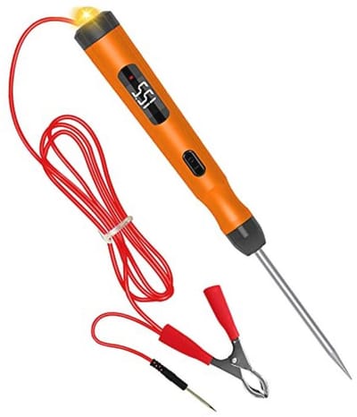 Multifunctioneel Elektrisch Circuit Testapparaat met Digitale Voltmeter voor Voertuigen