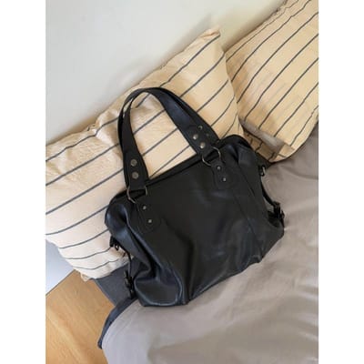 Nieuwe Tas met Grote Capaciteit Zwarte Getextureerde Dames Tas Veelzijdige Commuter Crossbody Tas Casual Eén-schouder Draagtas gray