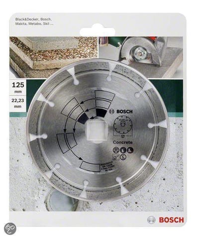 Bosch - Diamantdoorslijpschijf beton 115 x 22 x 1,7 x 7,0 mm
