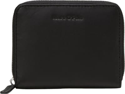 Marc O'Polo Portemonnee Ellis Zip Wallet Black Zwart