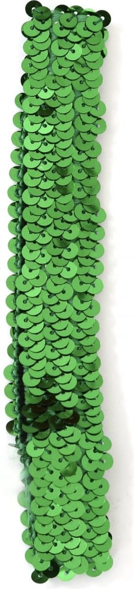 Haarband Pailletten Groen