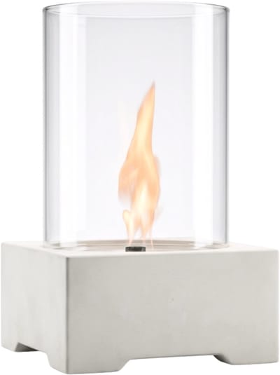 Tenderflame Jasmin Tafelhaard - Natural Concrete - Tenderfuel - Bio-Ethanol Alternatief - Rookvrij, veilig, schoon en geurarm