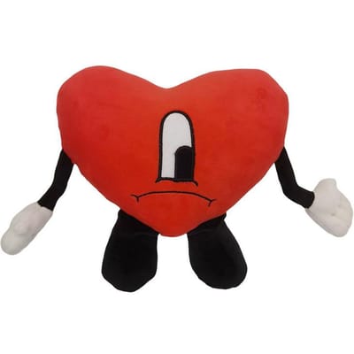 Un Verano Sin Ti Knuffel Hart Schattige Bad Bunny Knuffel Zacht Gevuld Kawaii Poppen Voor Meisjes Jongens Kerst Verjaardag Cadeaus red