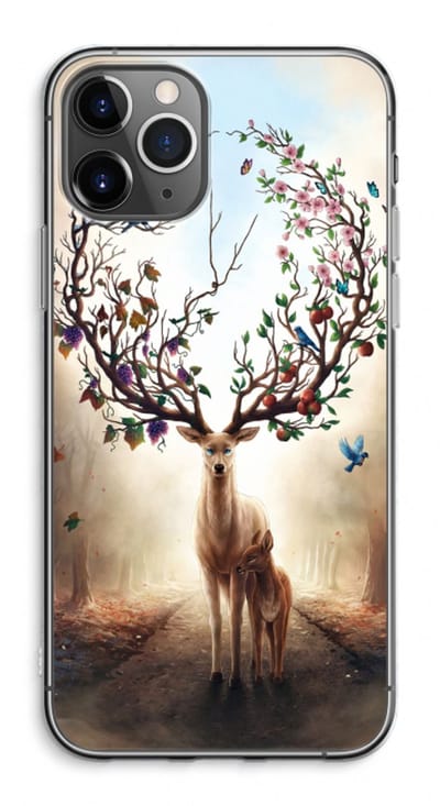 Case Company® - Hoesje geschikt voor iPhone 11 Pro Max hoesje - Seasons Change - Soft Cover Telefoonhoesje - Bescherming aan alle Kanten en Schermrand