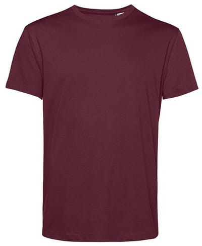 B&C Heren E150 T-Shirt (Bourgondië)