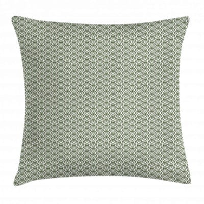 ABAKUHAUS Geometrische Kussenhoes – 50x50 cm – Dubbelzijdig bedrukt, rits, kleurvast