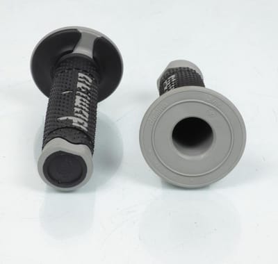 zwart grijs handvat Ø22/24mm domino full grip a26041c5240a7-0 voor crossmotoren