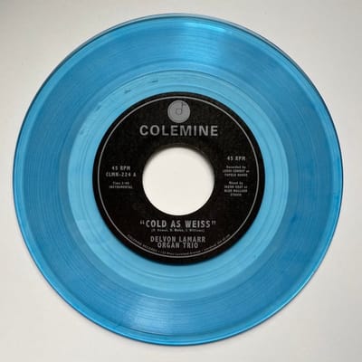 Delvon |Organ Trio Lamarr - Cold As Weiss (7" Single) (Coloured Vinyl)