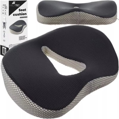 Malatec Orthopedisch Kussen voor Stoel - Verlicht Rugpijn, Verbeter Zitcomfort