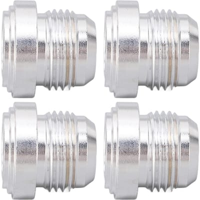 4 Pièces Universel AN12 Alliage d'Aluminium 12AN Filetage Mâle Billet Raccord à Souder Douille Installation Simple