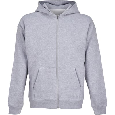 SOLS Unisex Volwassen Jelo Hoodie met volledige rits (Grijze Mergel)