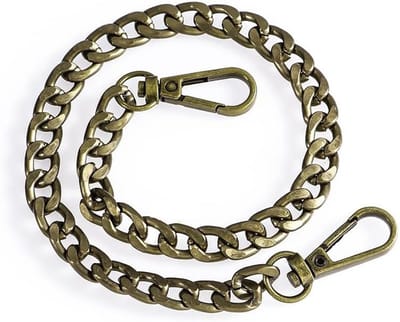 Stijlvolle Metalen Schouderband voor Handtassen, Vervangende Ketting voor Dames, Ideaal voor Crossbody en DIY Projecten