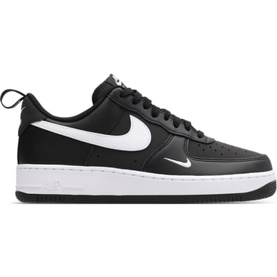 Nike Air Force Sneakers Heren - Zwart - Maat 40 - Leer