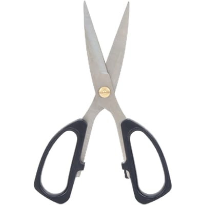 Schaar Roestvrij Staal Veilig Eenvoudig Gebruik Multifunctioneel DIY Gereedschap voor Volwassenen Studenten Leraren(30031# ) gray