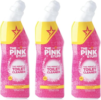The Pink Stuff - Miracle Toilet Cleaner - 3 x 750 ml - Voordeelverpakking