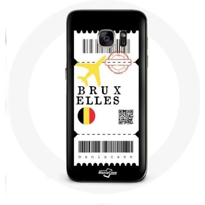 Samsung Galaxy S7 hoesje Vliegticket Brussel