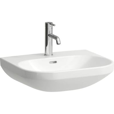 LAUFEN LUA washbasin 55 x 46 cm with tap hole, with overflow, not suitable for undermounting H8110810001041
