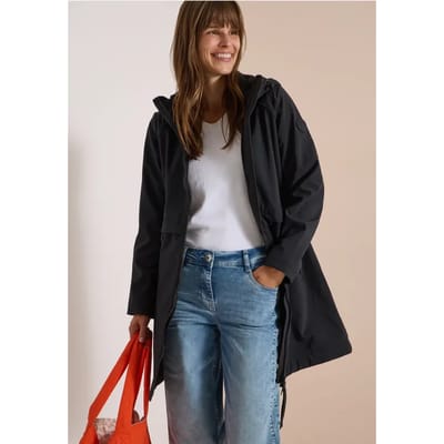 Softshell-jas met capuchon