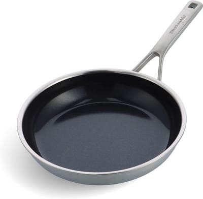 KitchenAid Multi-Ply koekenpan ø20cm - RVS - inductie - anti-aanbak - PFAS-vrij