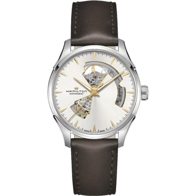 Hamilton Jazzmaster Skeleton Automatisch Polshorloge H32675551 Genteel Geautoriseerde Garantie