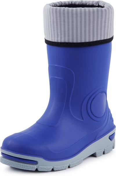 Ladeheid Kinder Regenlaarzen - Jongens Meisjes Antislip Zool - PVC - LA-RB-465 - Korenbloem - 23/24