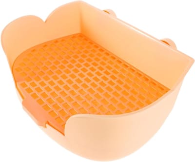Toilet Trainer - Hok Toilet - Netheid Bevorderen - Gemakkelijke Installatie - 38.5 x 27.5 cm - Oranje