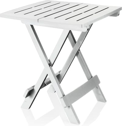 Klaptafel Van Kunststof – Opvouwbare Bijzettafel – Voor Tuin, Balkon En Camping