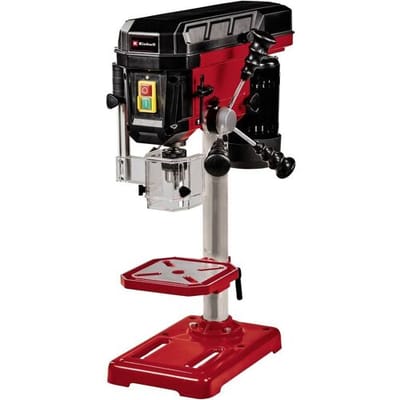Einhell Kolomboormachine TC-BD 500 - 500 W - 300-2.410 t/min - B16 - Snelspanboorkop: Ø1,5-13 mm - Max. Boordiepte: 50 mm - Boortafel: 170x170 mm - Boortafel is kantelbaar, draaibaar en in hoogte verstelbaar