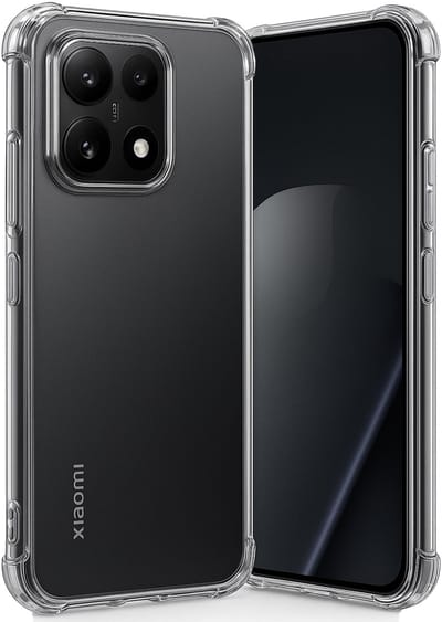 TechNow Hoesje geschikt voor Xiaomi 15T Hoesje Screenprotector - Extreme Shock Case – Case Transparant