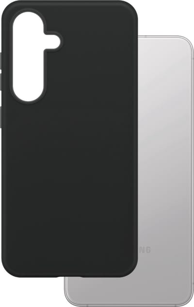 CARE by PanzerGlass Fashionable Case Black w. QI Compatible Samsung Galaxy S25+