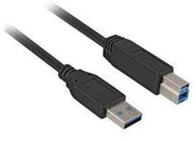 Sharkoon - USB cable - USB Type B to USB Type A - 2 m