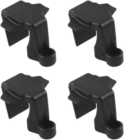 Dailygoods- Spatbordclips 4 stuks - Heavy Duty - Antibotsingsbal - Boot Accessoires - Verstelbaar - Eenvoudig te installeren - Bootaccessoires