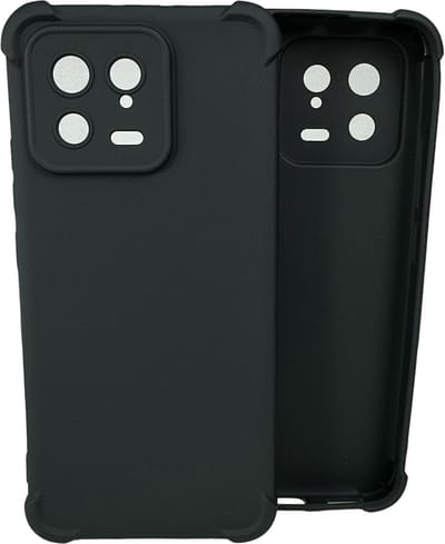 Shockproof Soft TPU hoesje Silicone Case Geschikt voor: Xiaomi 13 - Zwart