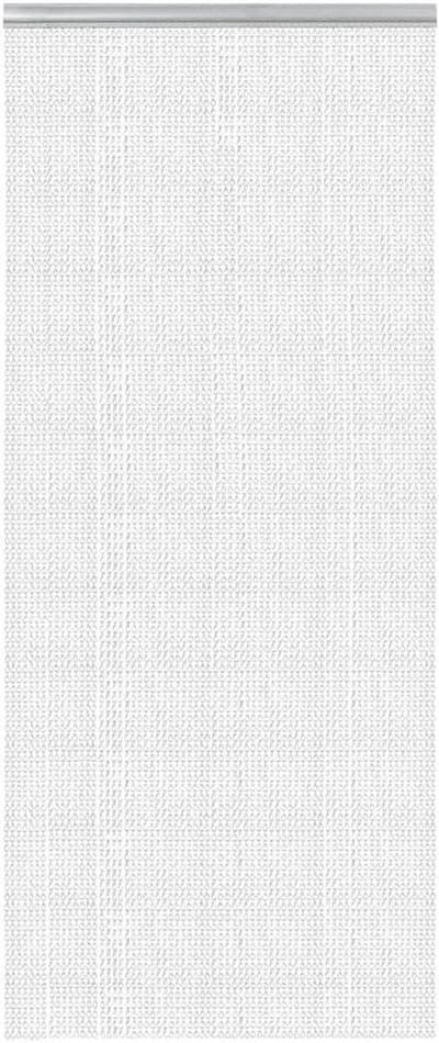 Vliegengordijn Kettingen - Insectengordijn Deur - Insecten Buiten Houden - Verstelbare Lengte - 90x212 cm - Zilver