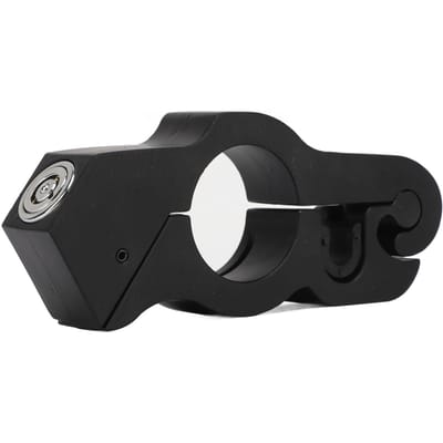 Poignée de Guidon de Moto Antivol Verrou d'Accélérateur Robuste Verrou de Frein pour Moto avec black